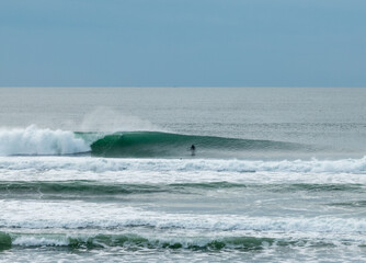 Big Waves Breaks in Northern California near San Francisco