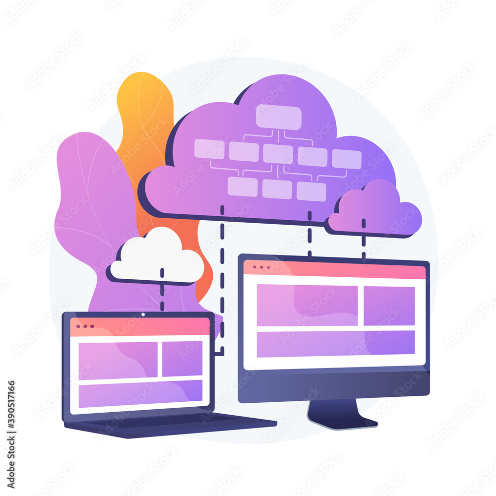 Poster cloud information storage. collocated cloud computing. data synchronization and harmonization. avail