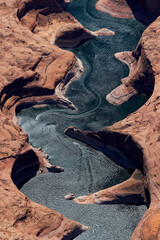 Lake Powell aerial.  Image taken from a Cessna 182.