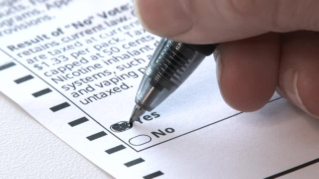 Yes Vote For Taxes On Tobacco And Vaping Products