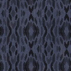 Seamless patterned denim jean geo for repeat print. High quality illustration. Grungy trendy street wear design. Real detailed denim texture with geometric pattern overlay. Navy blue deep dark colors.