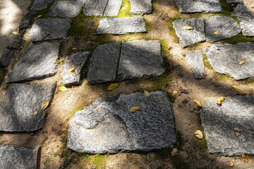 Stoned pathway in Jongmyo Shrine