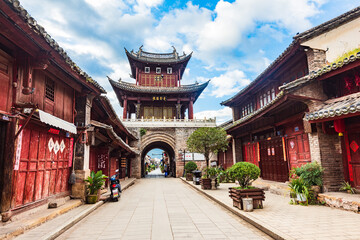 Star Arch Building, Weishan Ancient City, Dali, Yunnan, China