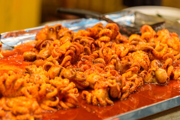  squid grill with spicy sauce