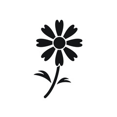 Daisy icon design isolated on white background