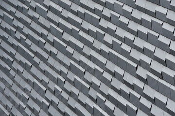 Abstract metal grid background
