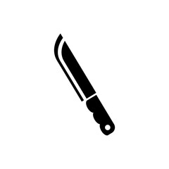Knife icon. logo illustration isolated sign symbol