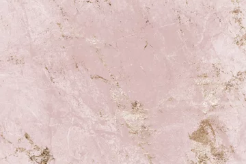 Crédence de cuisine en verre imprimé Marbre Pink and gold marble textured background
