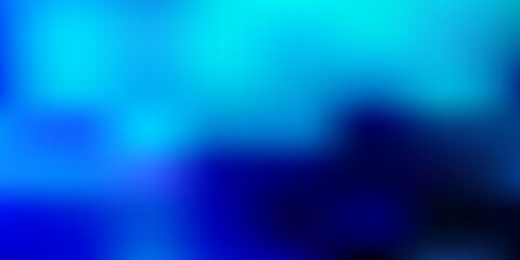 Light blue vector blur template.