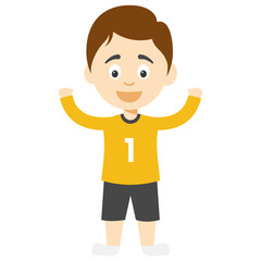 
Cartoon or animated boy character 
