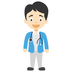 
Cartoon or animated boy character 
