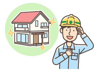 建設作業員　家