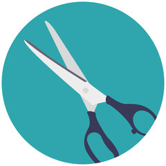 
A pair of scissors as cutting tool
