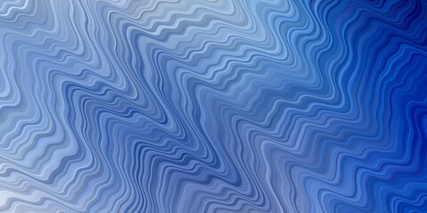 Light BLUE vector pattern with curves.