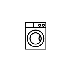 washing machine icon vector
