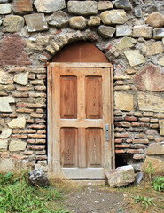 old wooden door