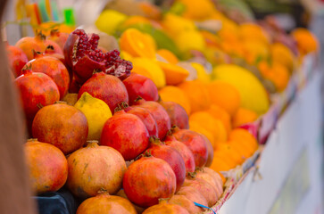 Fototapeta na wymiar Fruit market
