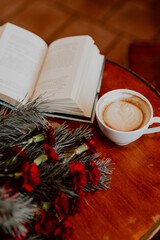 Spending Christmas at a cafe
