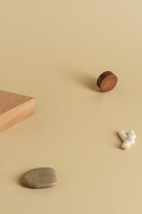 Tiny element home decor with black space