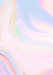 Obraz premium Abstract pastel holographic textured background