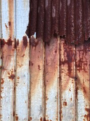 rusty metal background