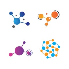 Molecule logo design