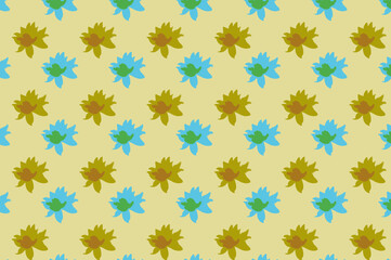 Lotus Flower Digital Paper. Suitable for backgrounds and wallpapers.