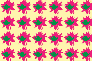 Lotus Flower Digital Paper. Suitable for backgrounds and wallpapers.