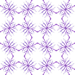 Exotic  seamless pattern. Purple unusual boho 