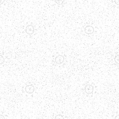 Hand Drawn grey Snowflakes Christmas Seamless Patt