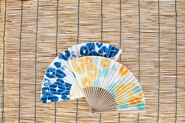 夏イメージ（扇子）