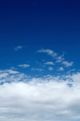 Fototapeta premium 青空と雲