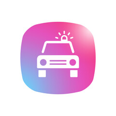 Police Car - Mobile App Icon