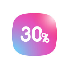 30% - Mobile App Icon