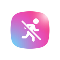 Do Not Enter - Mobile App Icon