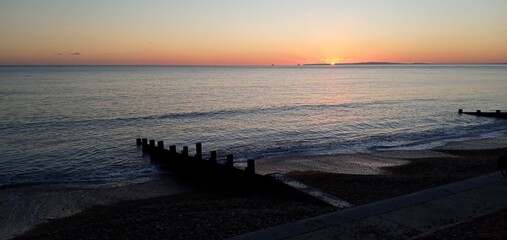 Sunset at the Seaside