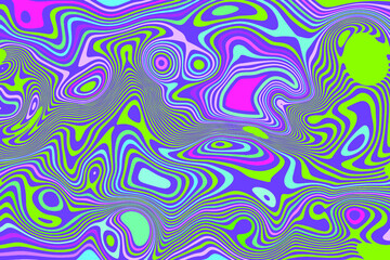  abstract wavy stripes, vector background