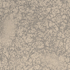Damaged cream-colored nubuck on the background. Light beige matte suede fabric background, close-up. 3D-rendering