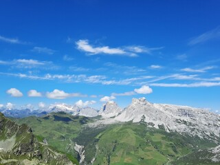 Obraz premium Schesaplana, Drusentürme und Sulzfluh