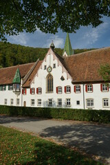 Fototapeta na wymiar Blicke zum Kloster Blaubeuren