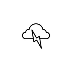 vector cloud icon