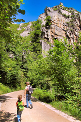 Trekking througth Hills and Valleys, Redes Natural Park, Principality of Asturias, Asturias, Spain, Europe