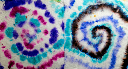 Multicolor Paint Brush. Splash Banners. Retro