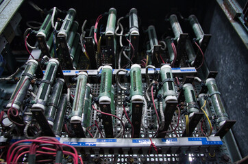 Fototapeta premium 炭鉱施設 第1立坑櫓 