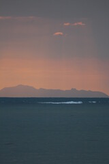 Coucher de soleil en Thailande