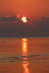 Coucher de soleil en Thailande