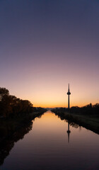 Sonnenaufgang in Mannheim