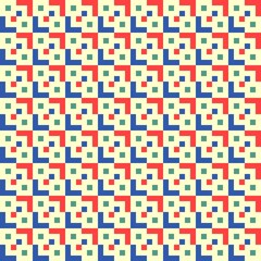 Seamless geometric abstract pattern. Vector illustration. Element, design.