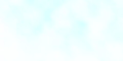 Light BLUE vector template with sky, clouds.