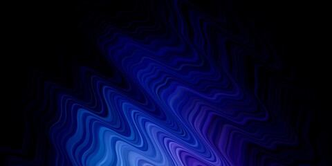 Dark Pink, Blue vector layout with wry lines.